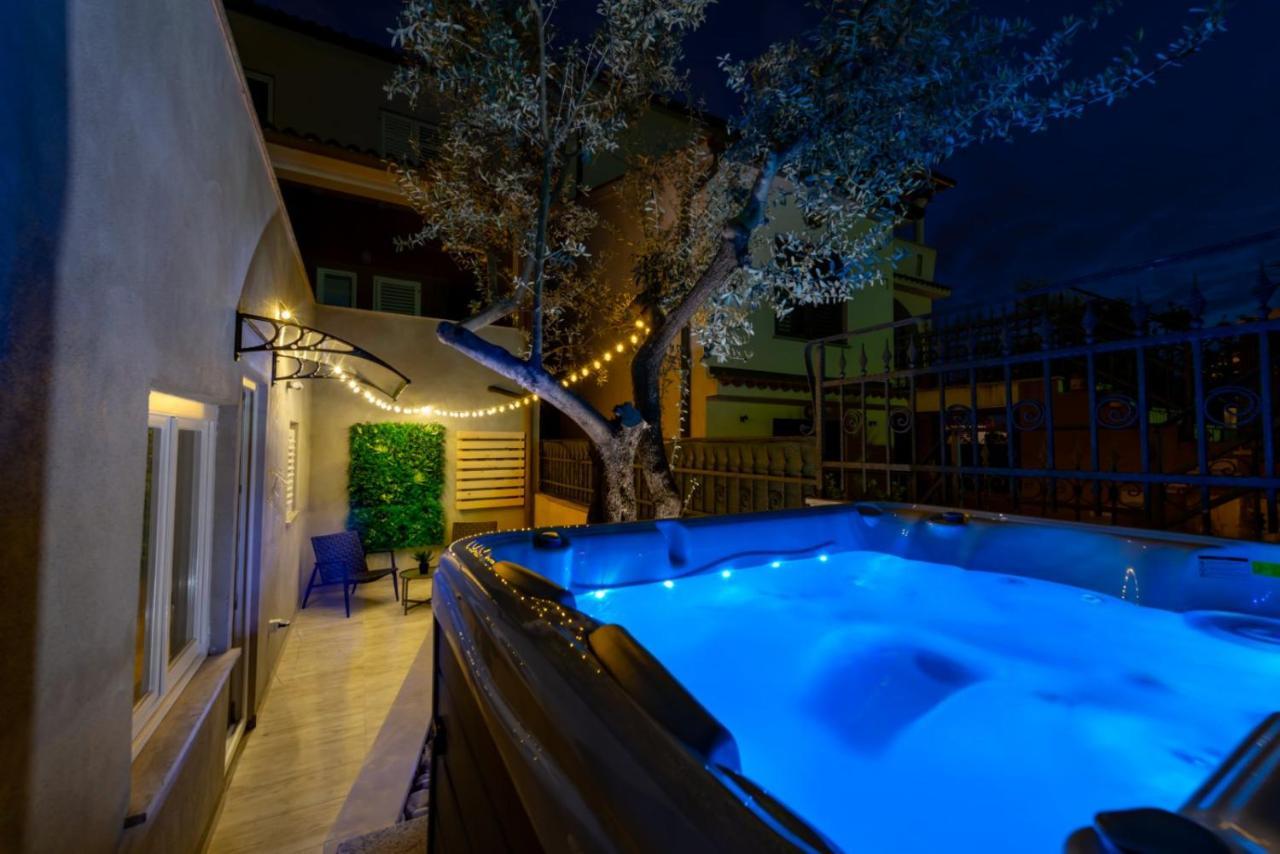 Studio Apartment Mare With Private Garden And Jacuzzi Vinkuran Luaran gambar